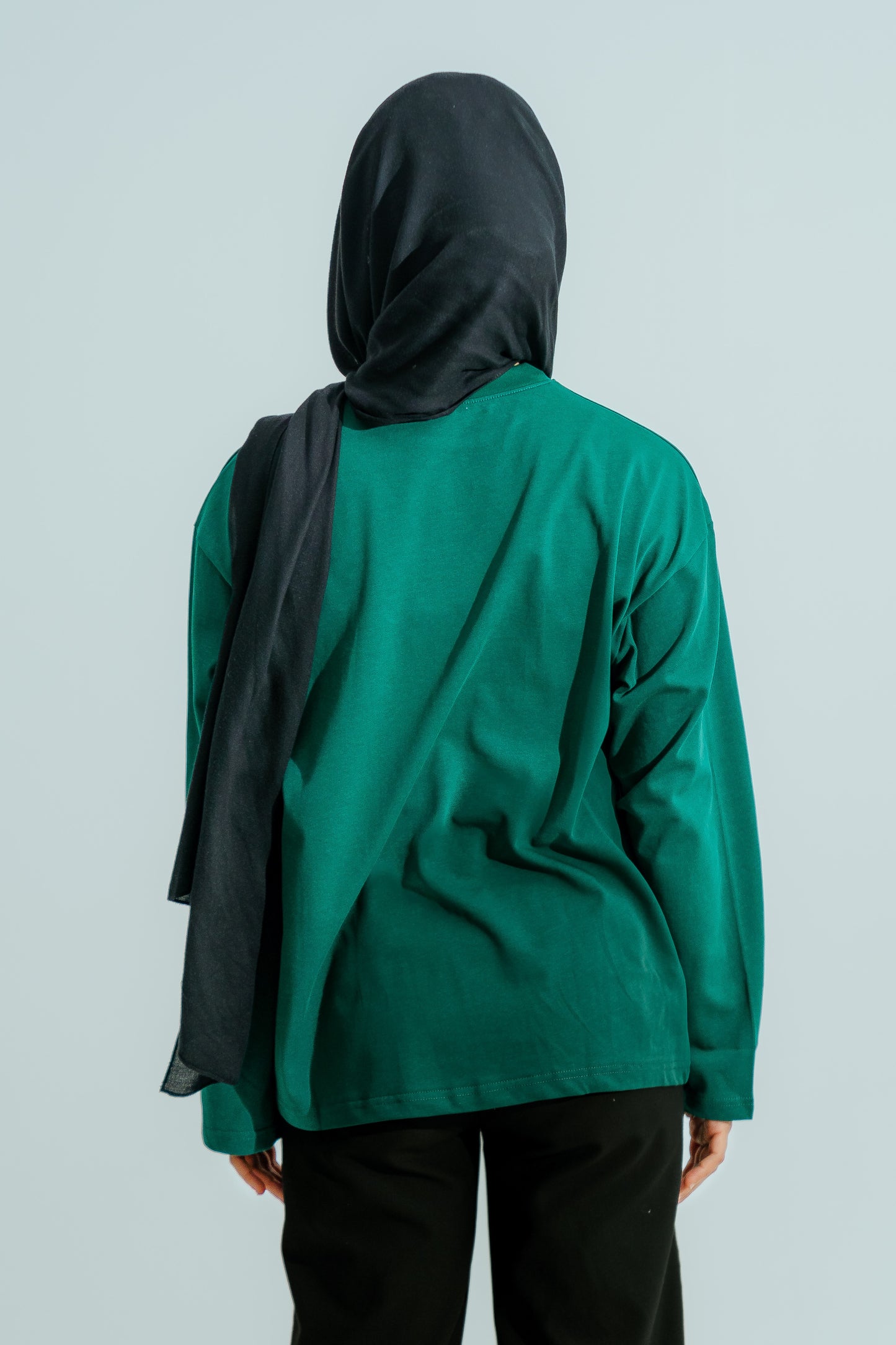 "Unique" Oversized Long Sleeve - Green