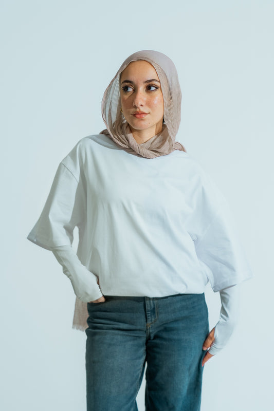 White Oversized T-shirt
